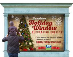 Downtown Holiday Window Decorating Contest graphic