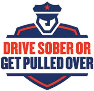 Drive Sober Or Get Pulled Over logo