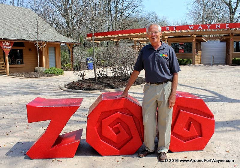 Jim Anderson, director of the Fort Wayne Children's Zoo