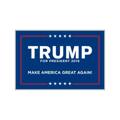Trump 2016 side logo