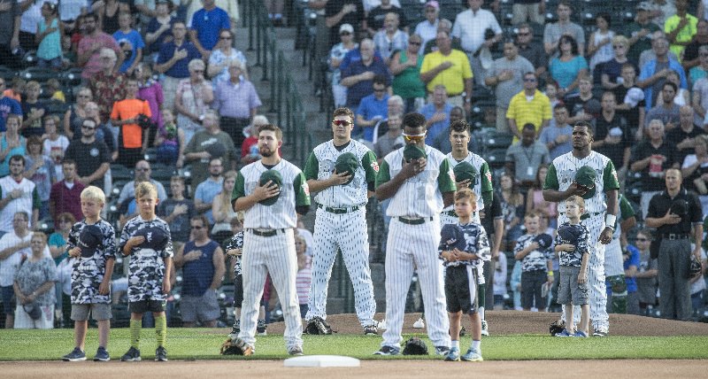 TinCaps 2017 National Anthem Tryouts