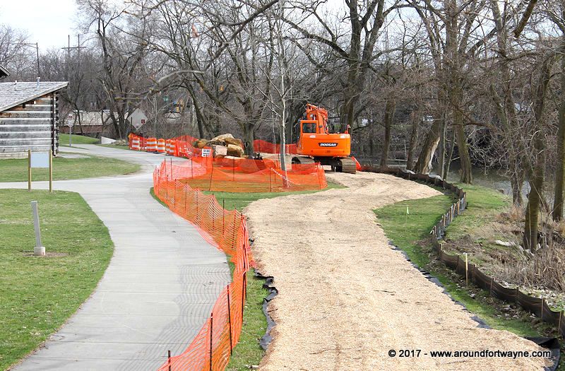 Downtown river stabilization project