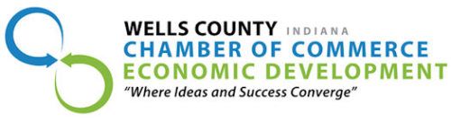 Wells County Chamber of Commerce and Economic Development Corporation top logo