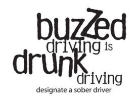 Buzzed Drunk Driving top logo