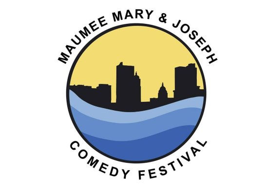 Maumee Mary & Joseph Comedy Festival side logo