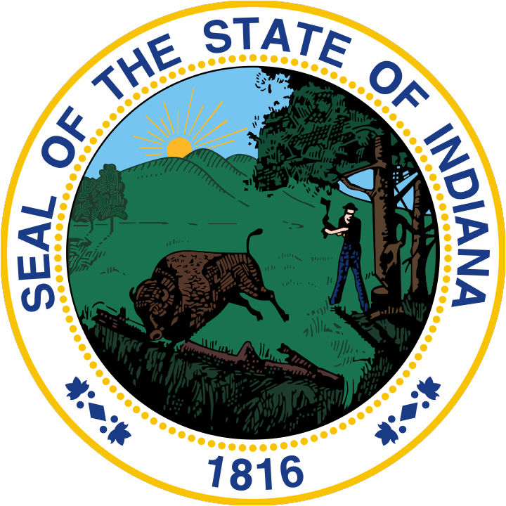 State of Indiana Governor Eric Holcomb Indianapolis Indiana Statehouse