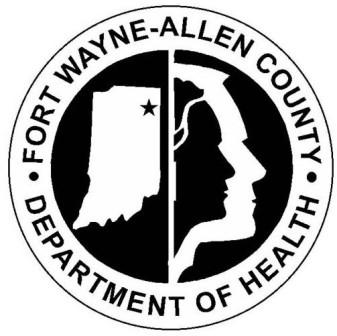 COVID-19 Fort Wayne Indiana Allen County Department of Health logo