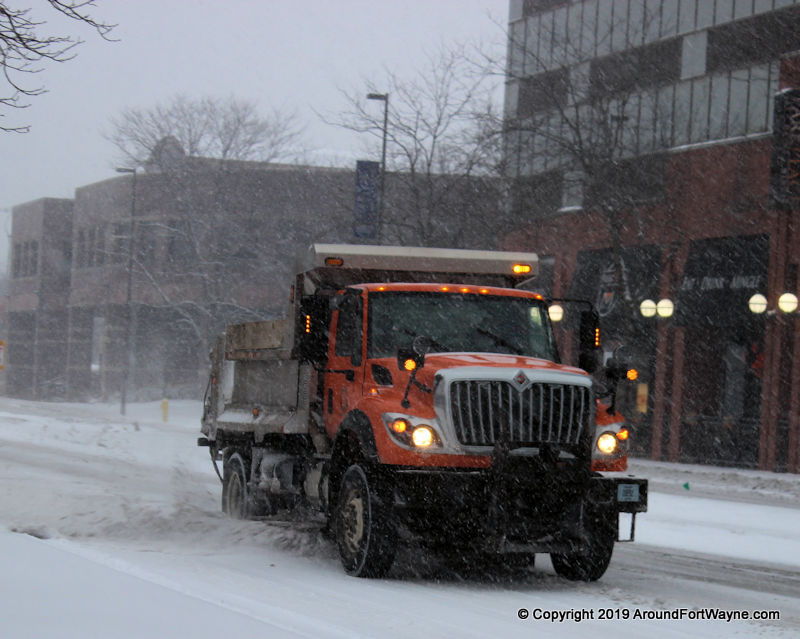 forecasted snowfall Fort Wayne, Indiana City of Fort Wayne
