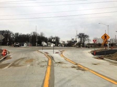 Bass and Hadley Road intersection