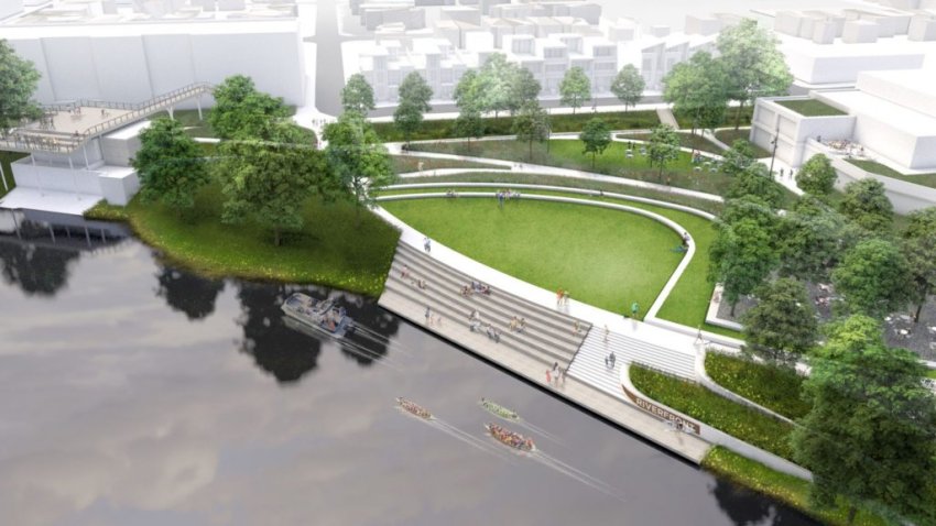 Riverfront development phase 2 rendering