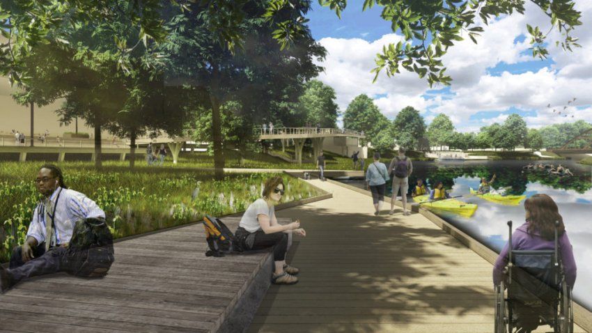 Riverfront development phase 2 rendering