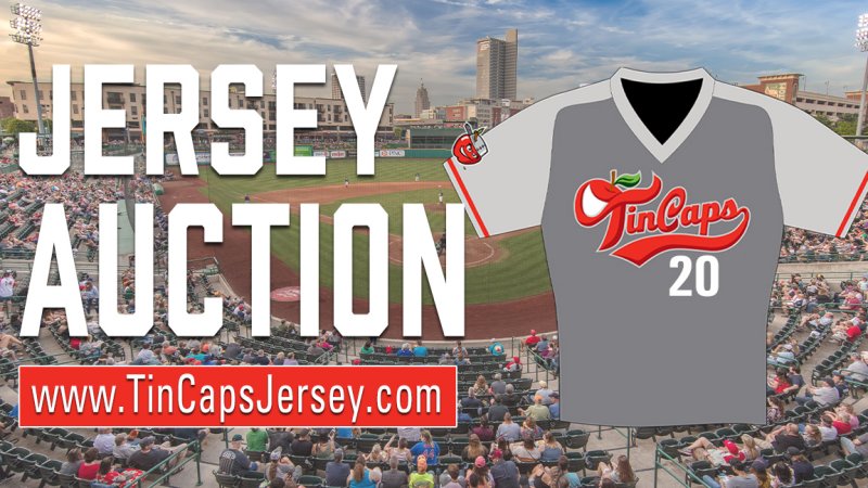 TinCaps Jerseys Auction