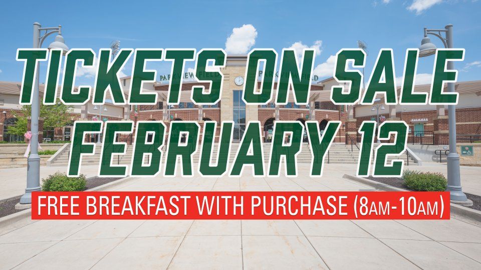 TinCaps tickets on sale February 12, 2010