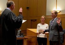 Federal Judge Thomas L. Kirsch II swearing in