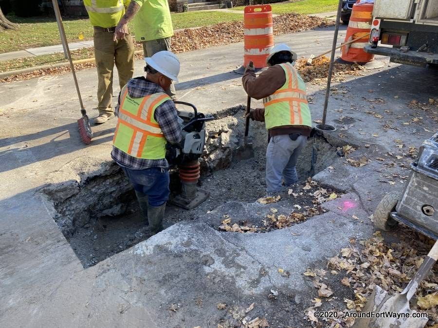 Southwood Park water main and connections