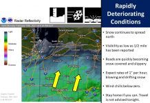 NWS: Conditions are deteriorating rapidly