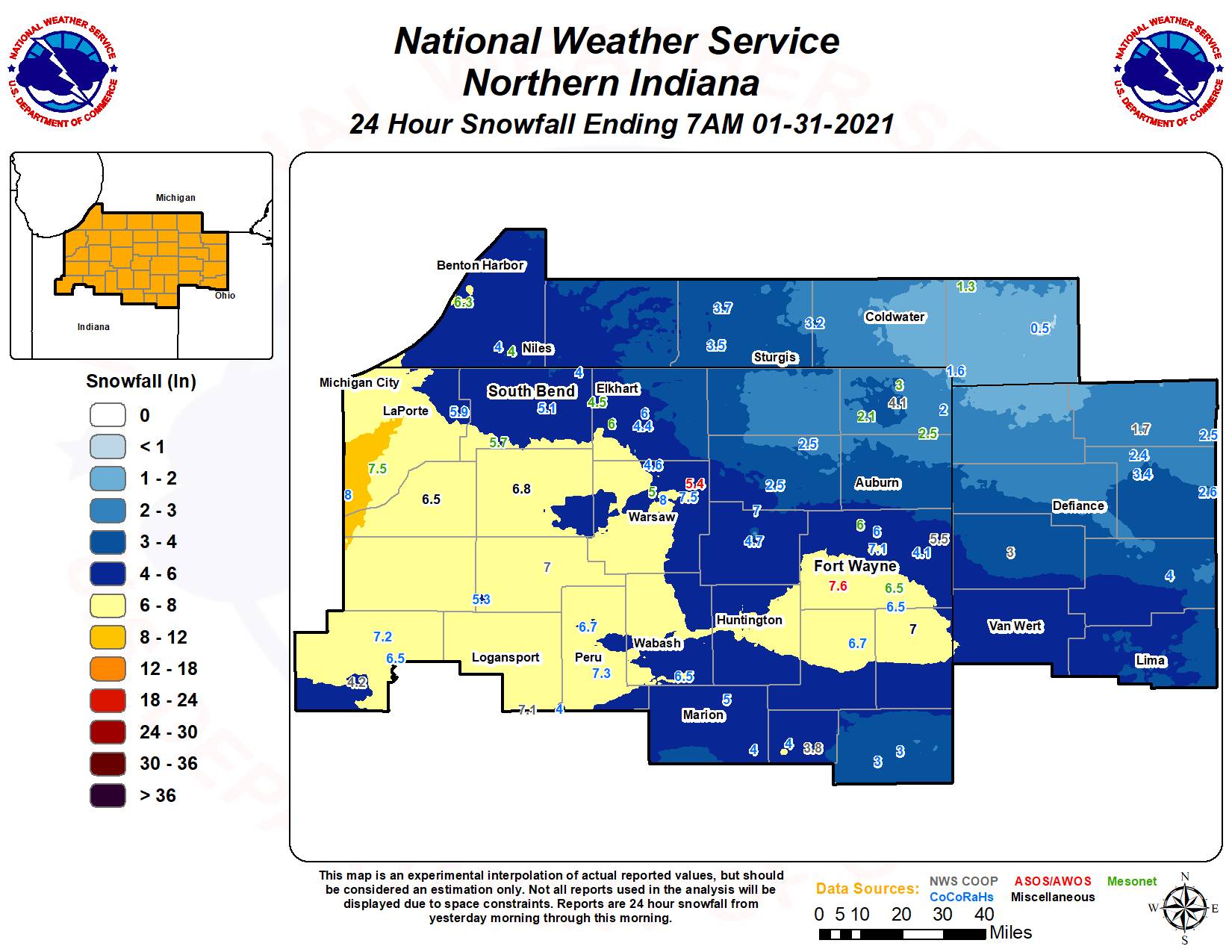 winter storm National Weather Service Fort Wayne, Indiana 