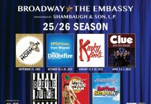 2025-26 Broadway at the Embassy season announcement