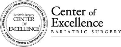 Bariatric Surgery Center of ExcellenceÂ® seal.