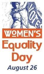 Women's Equality Day logo.