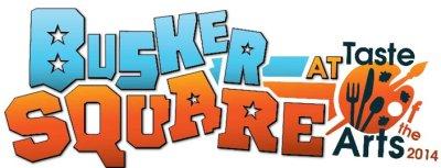Busker Square at Taste of the Arts 2014.